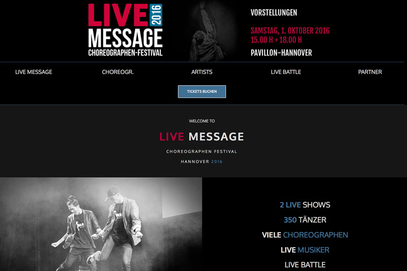 LIVE MESSAGE 2016 Website